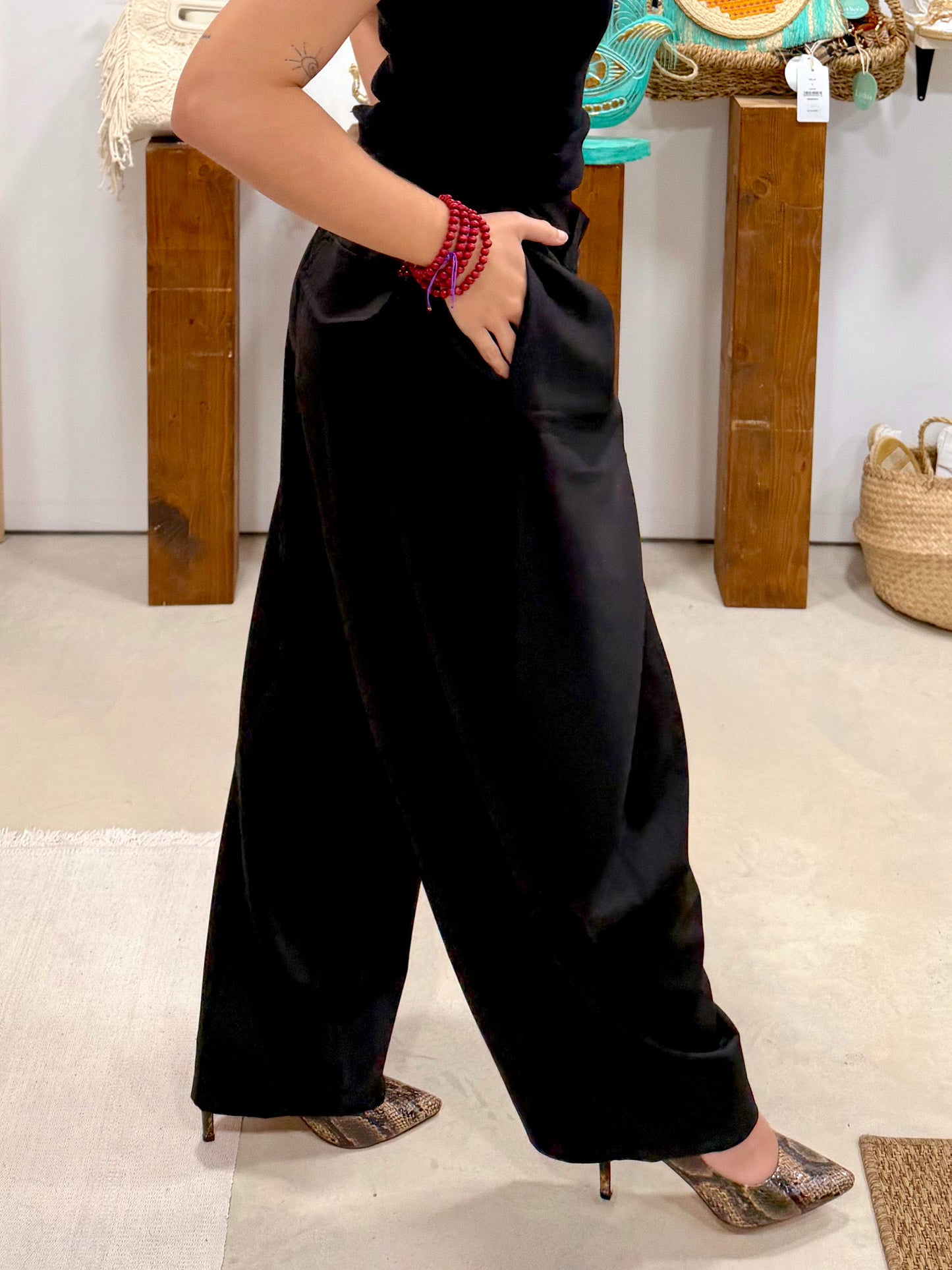 Pantalón Bombacho Solapas
