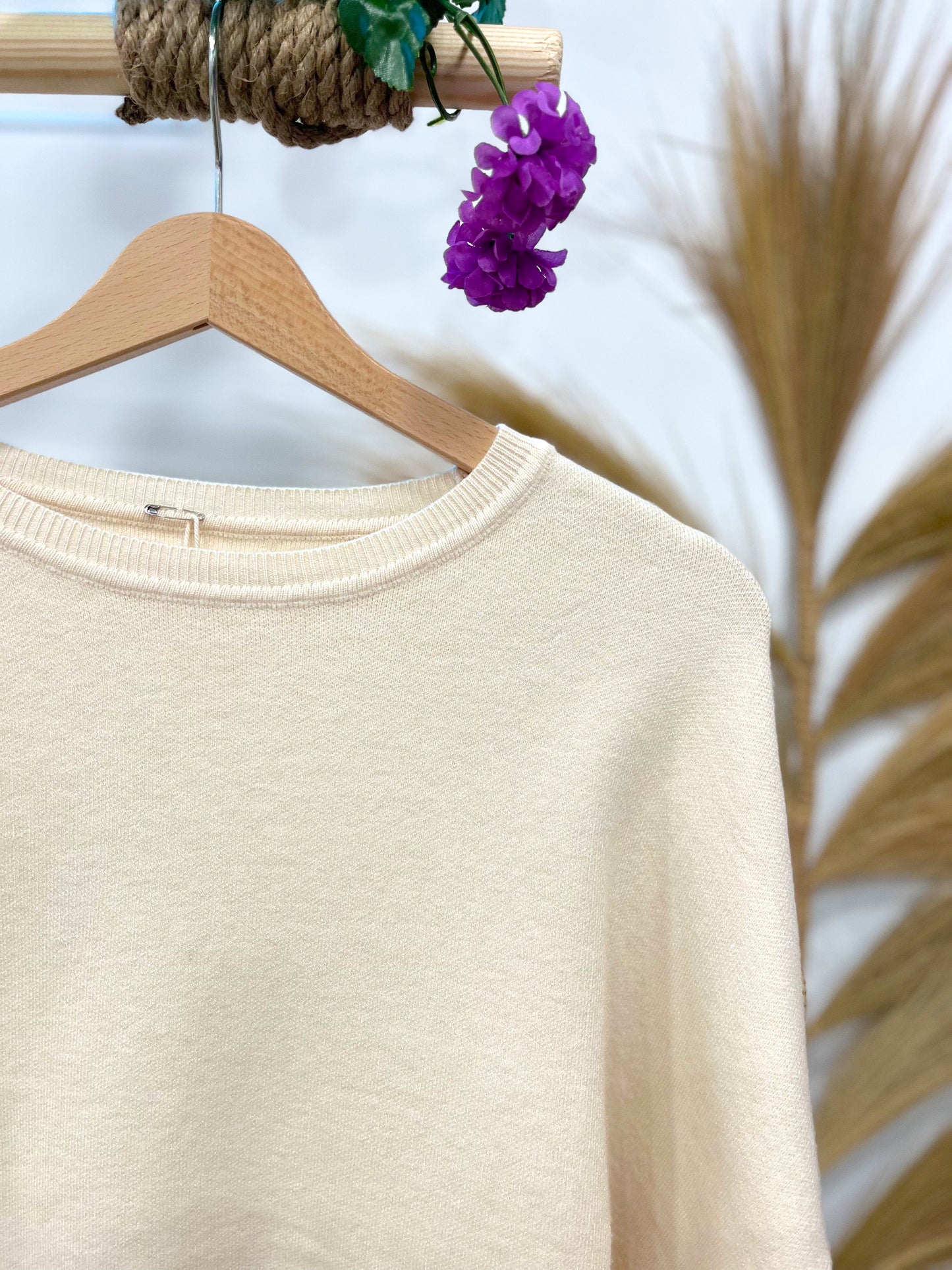 Jersey Asimétrico Beige