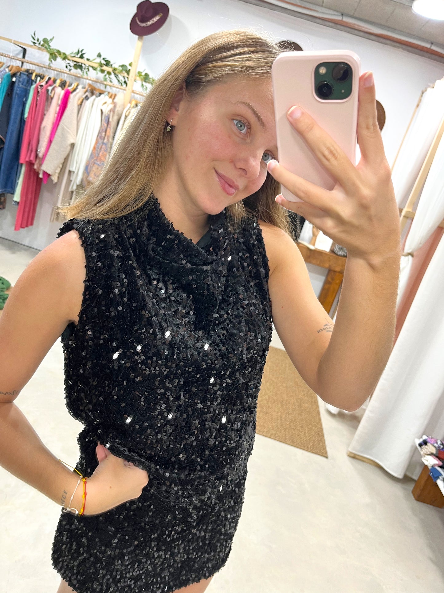 Conjunto Top y Falda Night