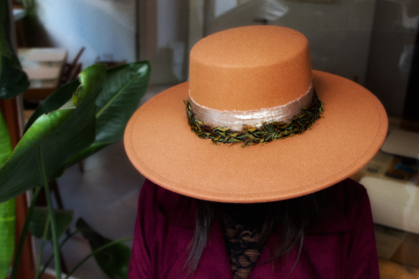 Sombrero Peacock Muse - Lydia’s