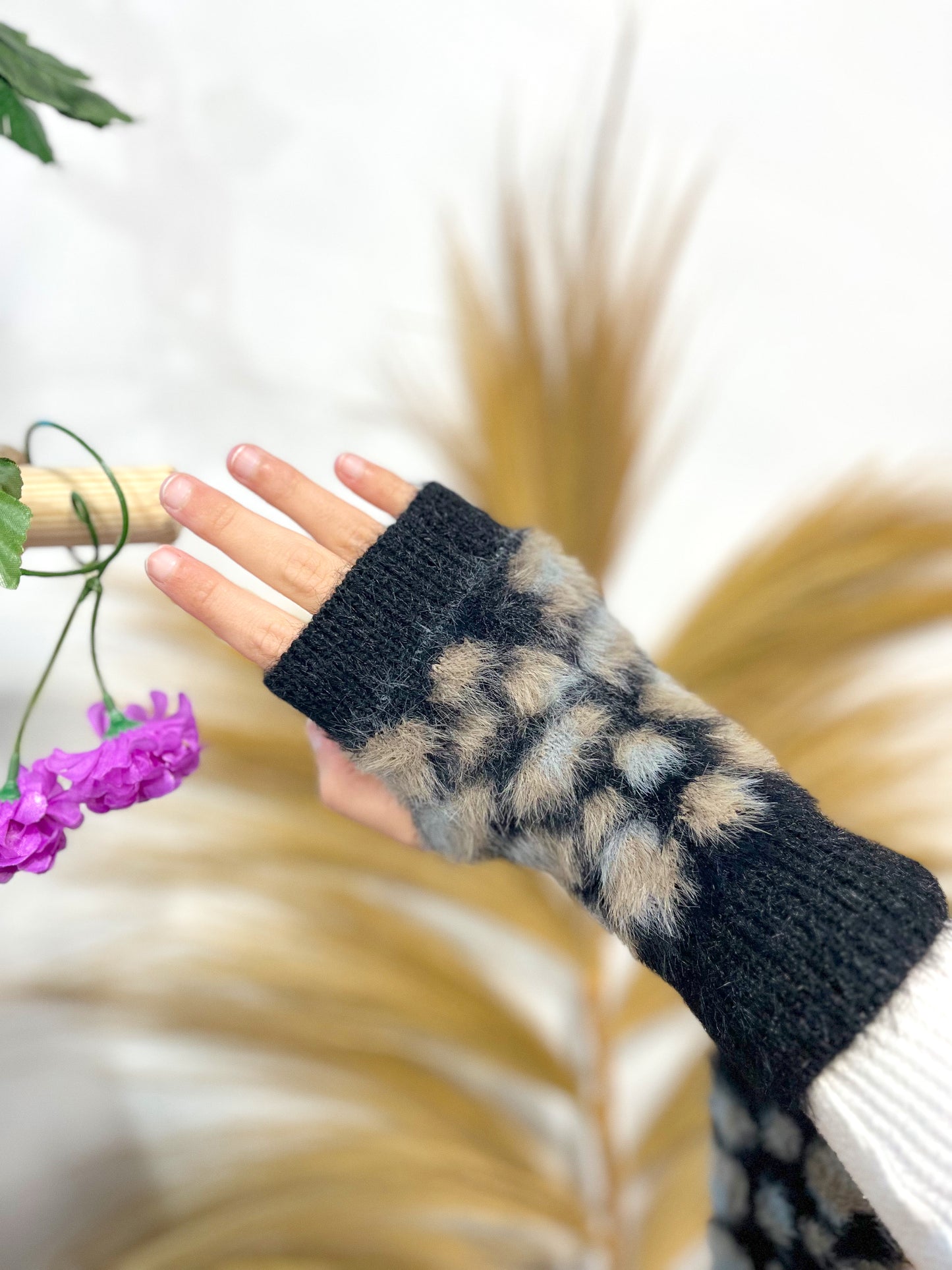 Guantes Pelito Animal Print