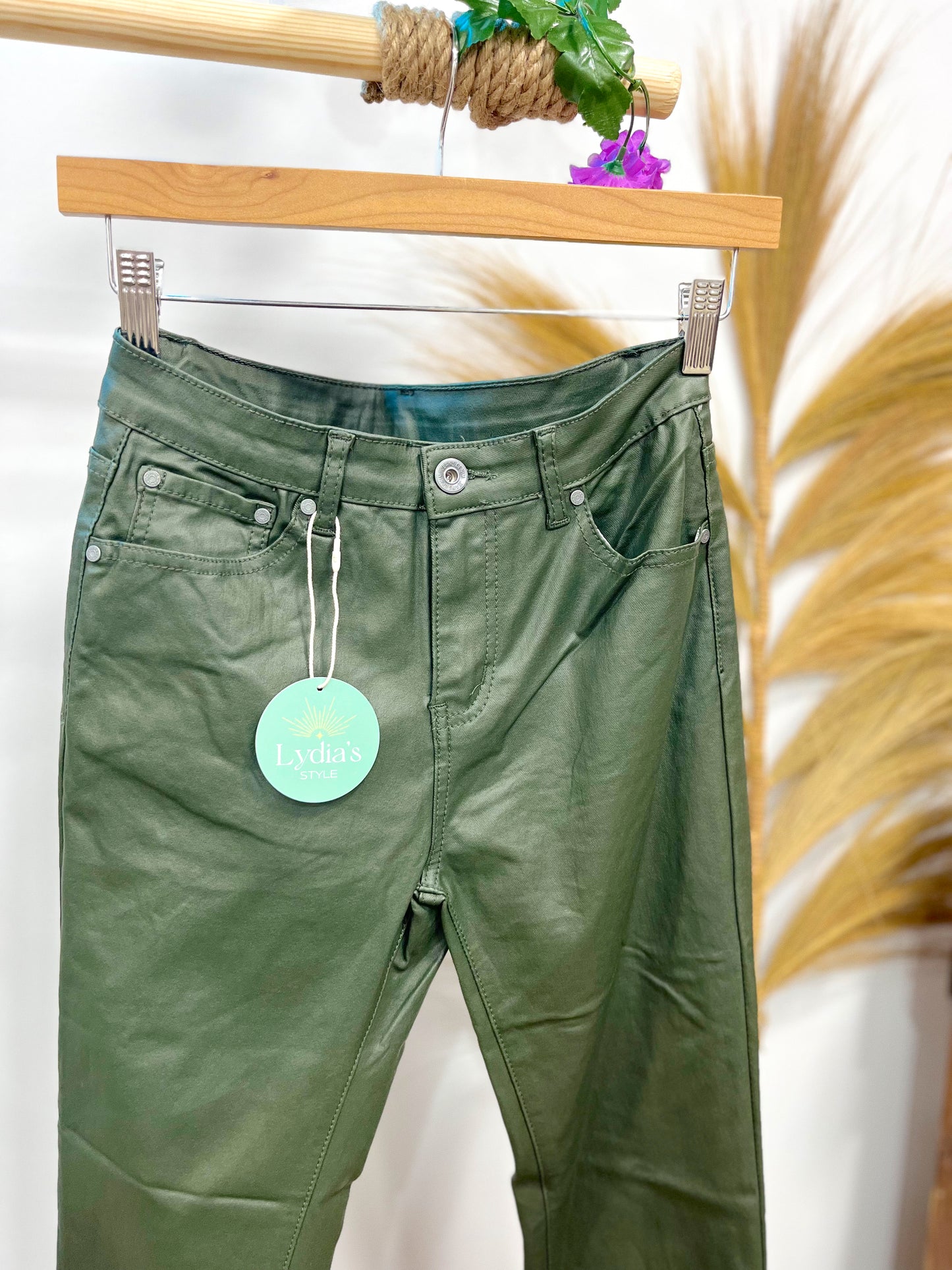 Pantalón Skinny Polipiel