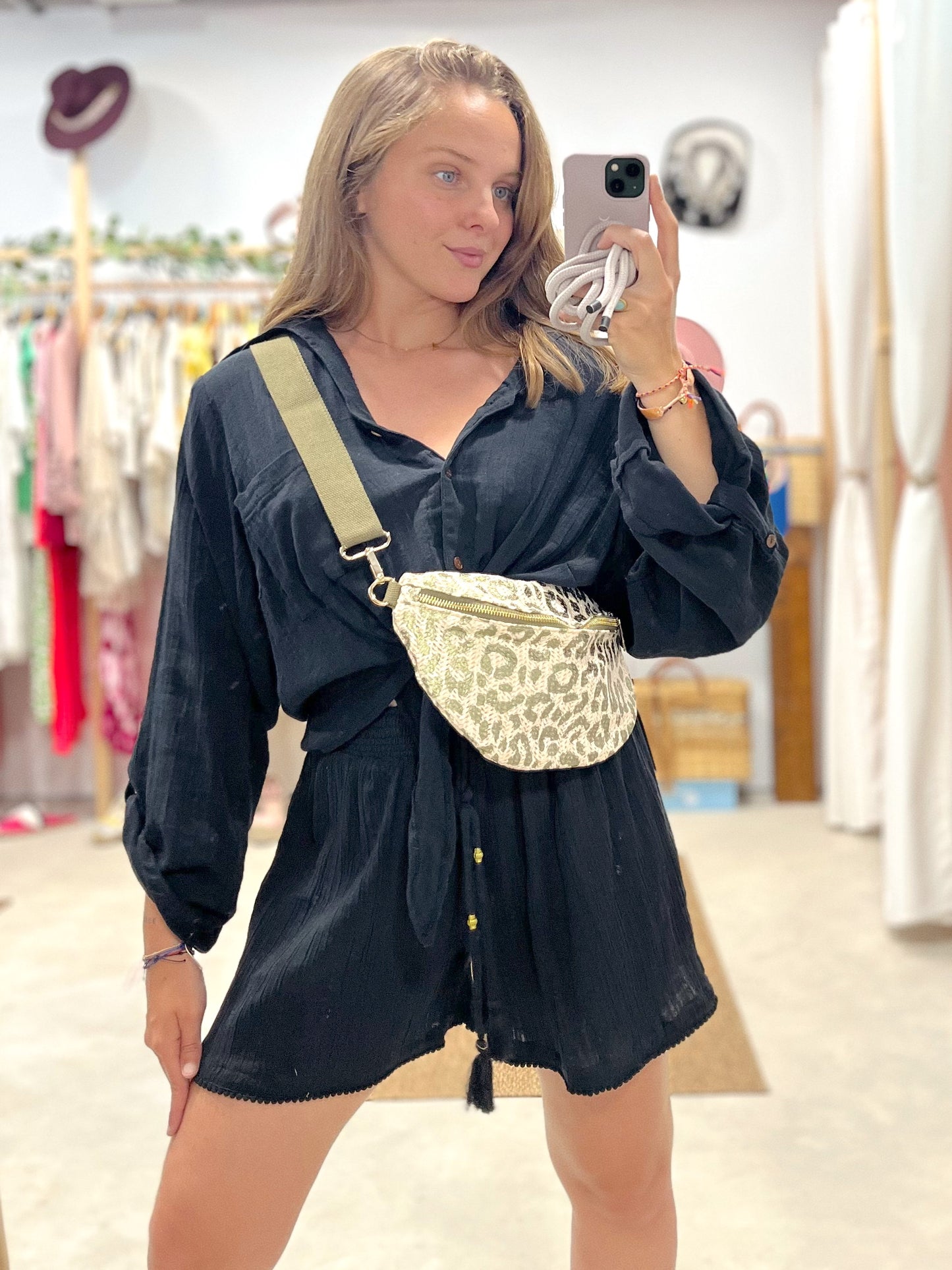 Conjunto Lino Black