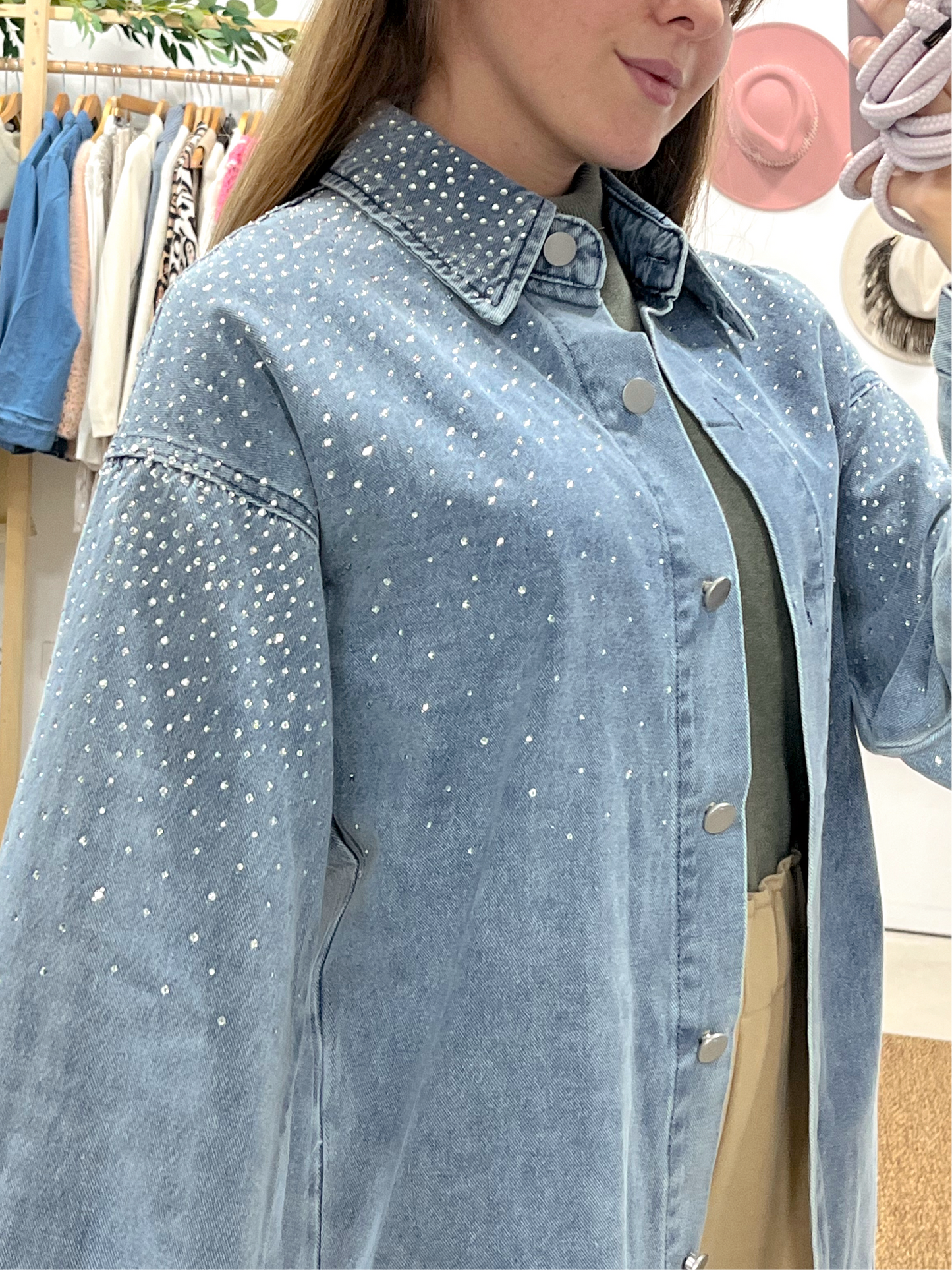Sobrecamisa Tejana Brillos