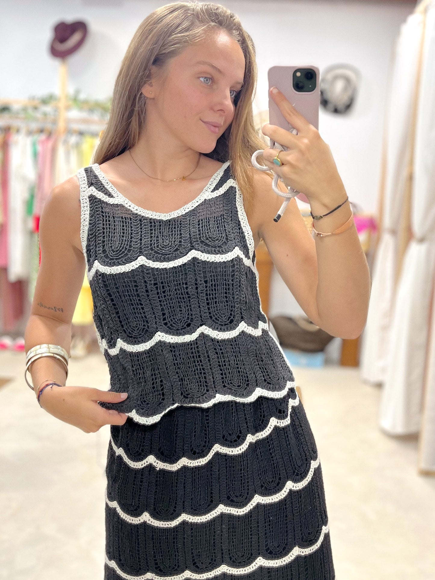 Conjunto Crochet Paris