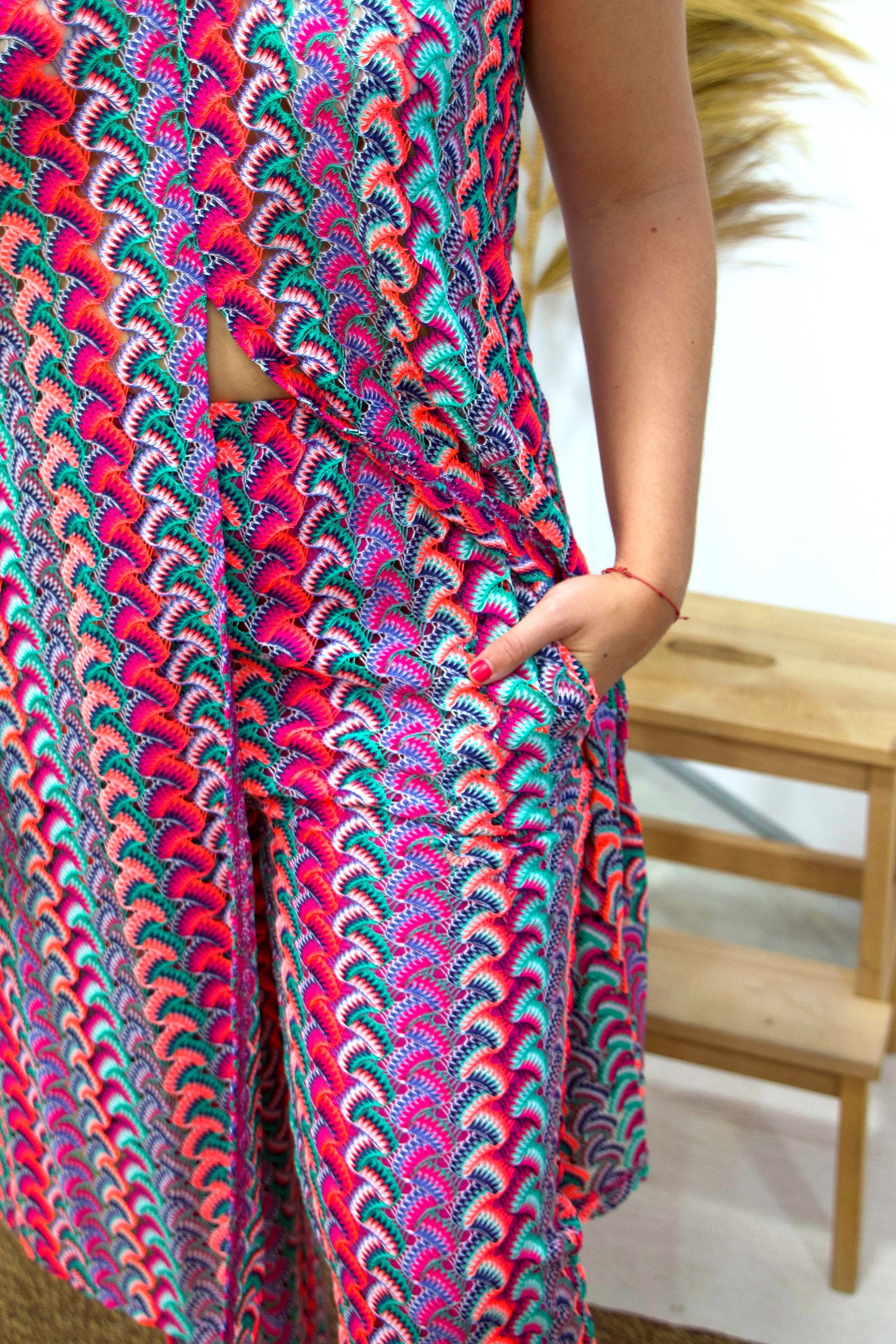 Conjunto Zig Zag Neón