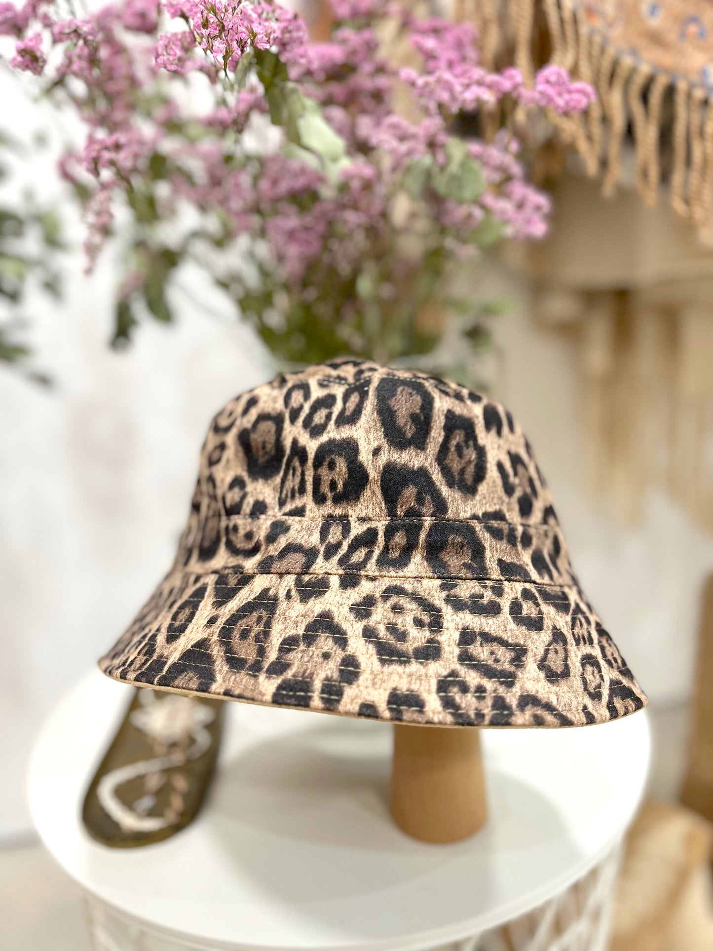 Bucket Hat Print Kakhi