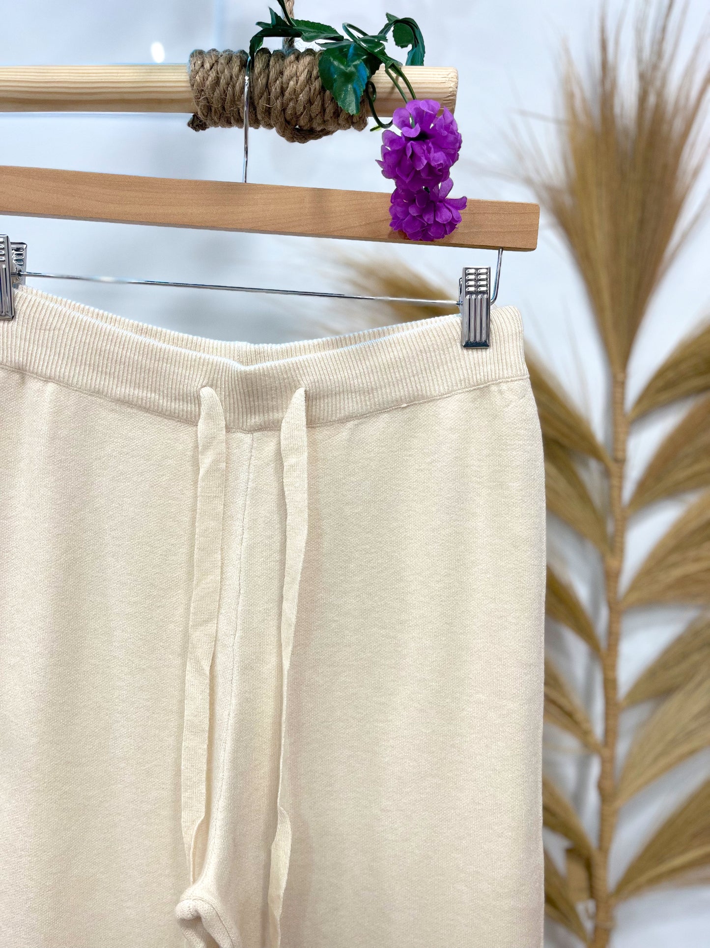 Pantalón Punto Beige