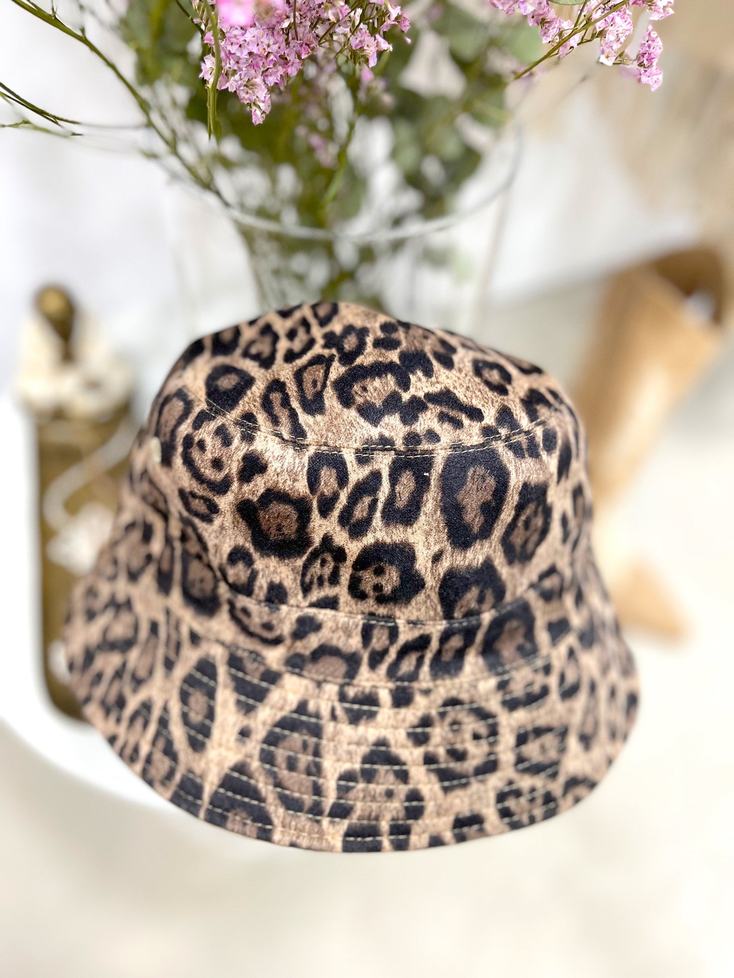 Bucket Hat Print Kakhi