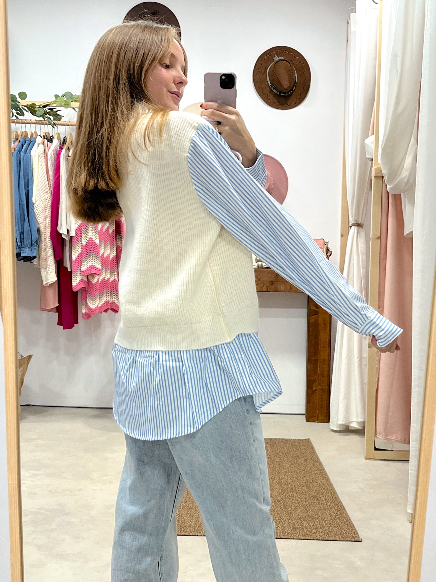 Camisa y chaleco Amanda