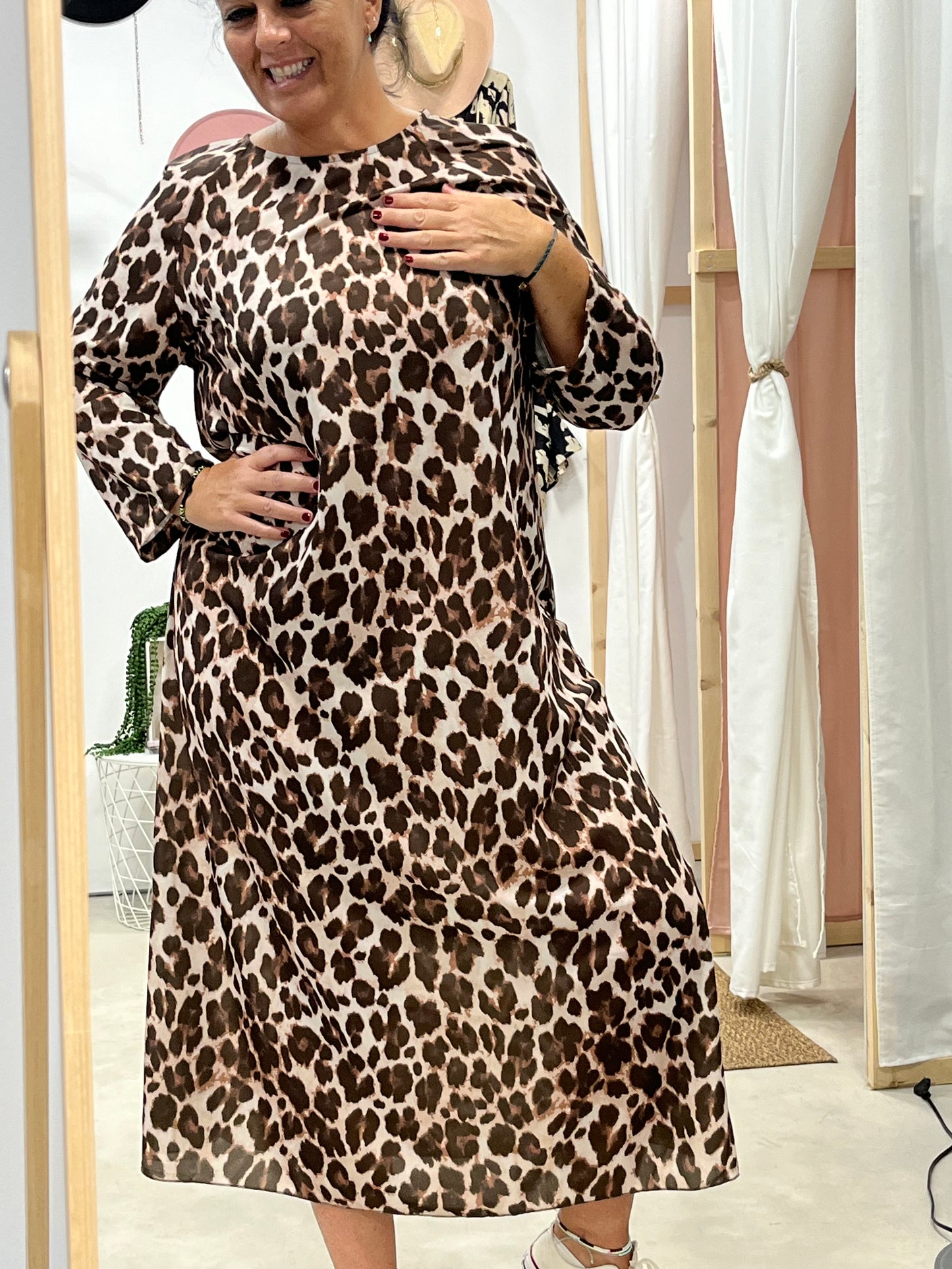 Vestido Animal Print