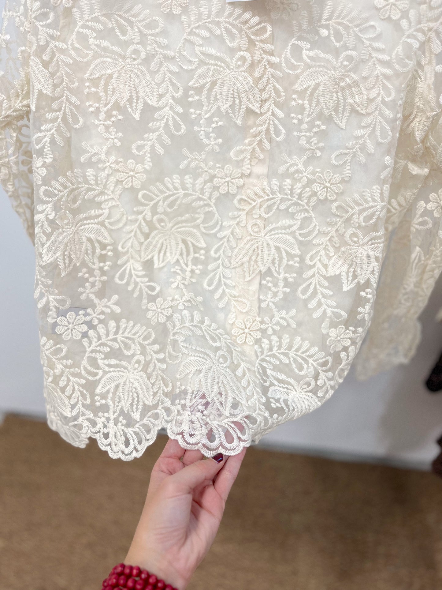 Camisa Adele Romántica