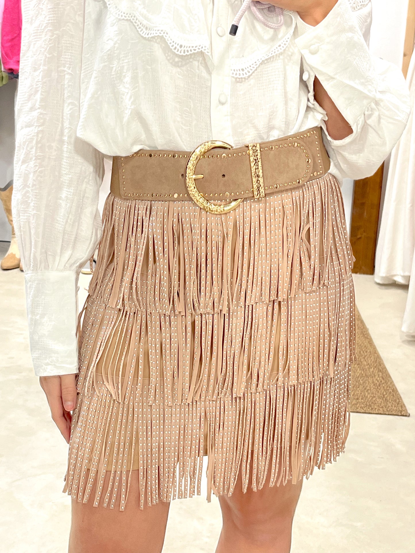 Falda Texas Flecada