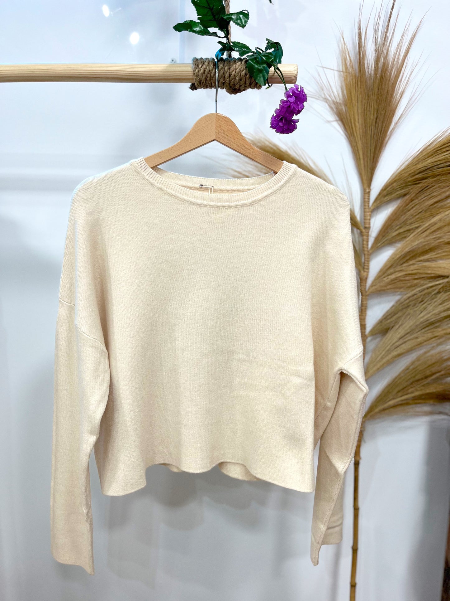 Jersey Asimétrico Beige