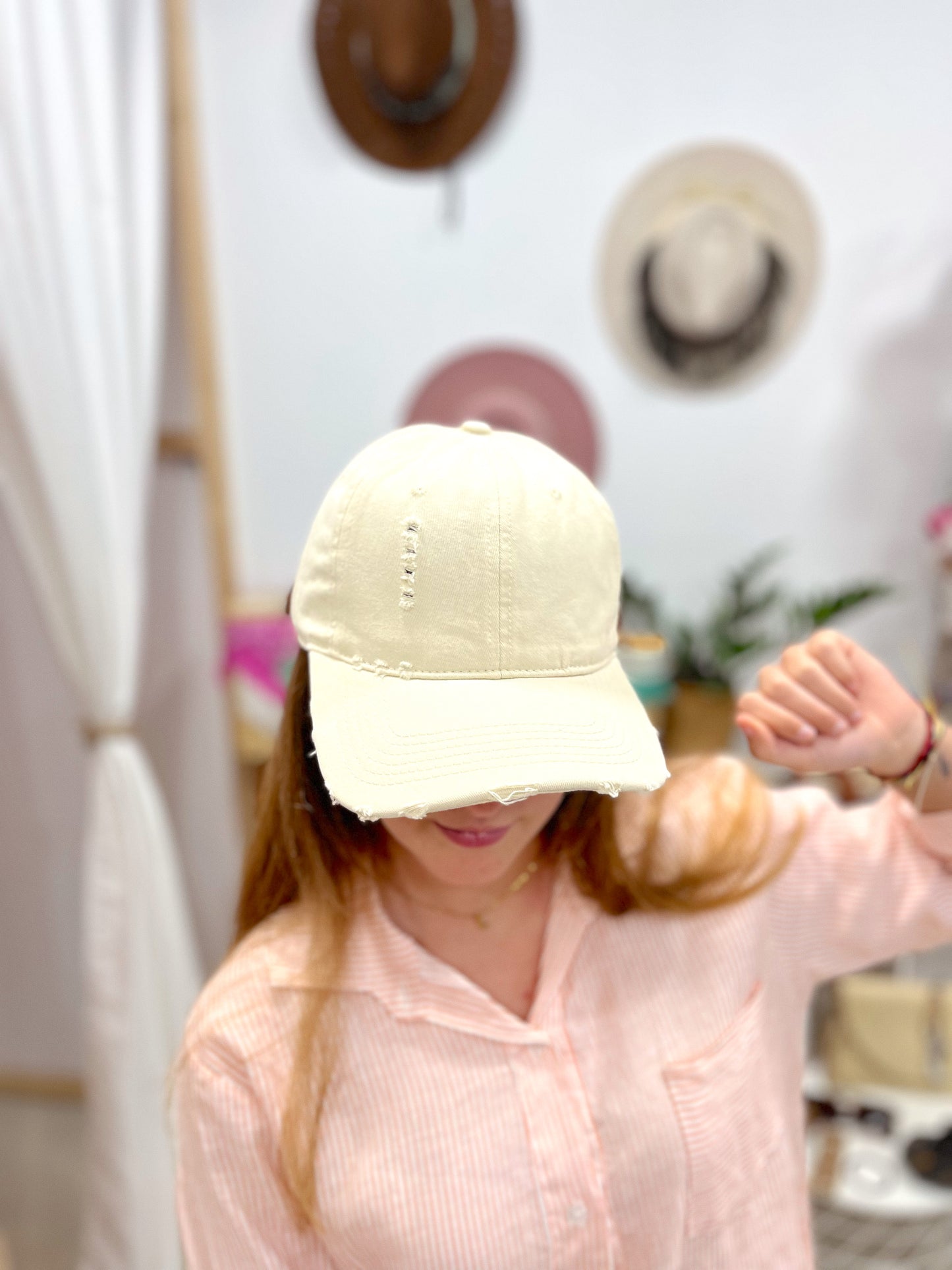 Gorra Beige