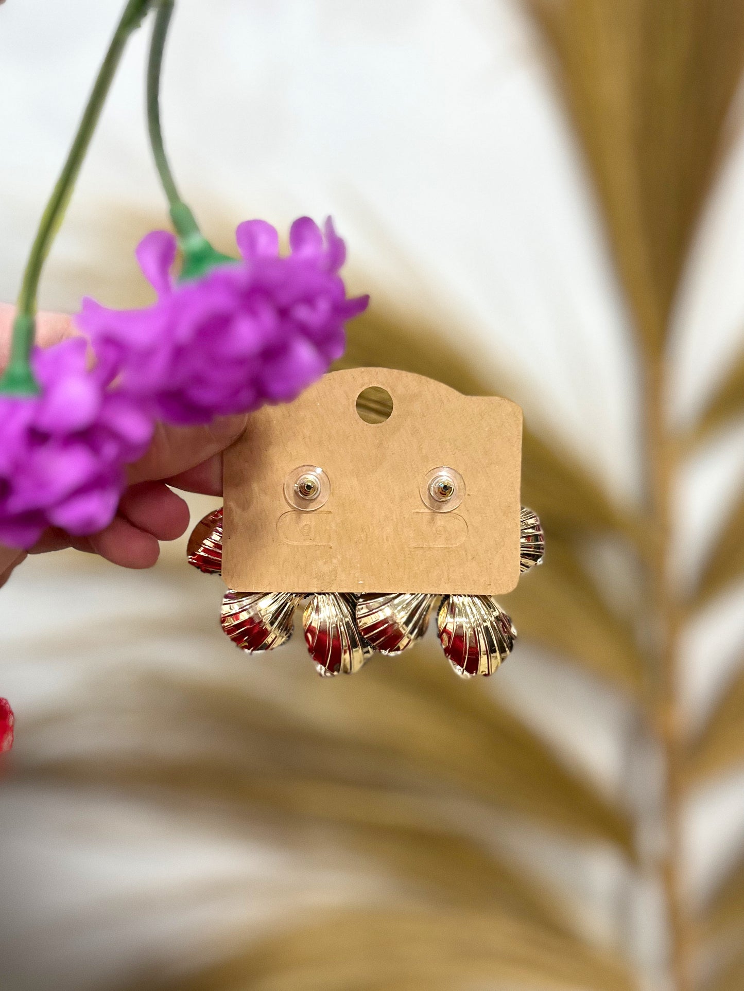 Pendientes Flor