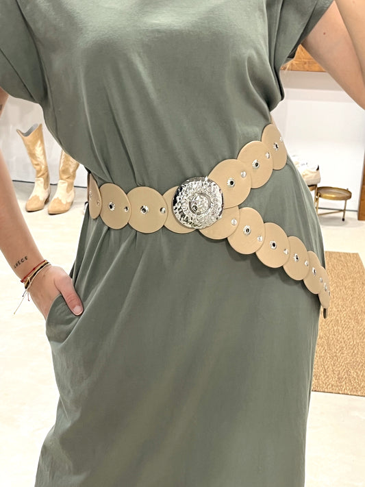 Cinturón Boho Beige