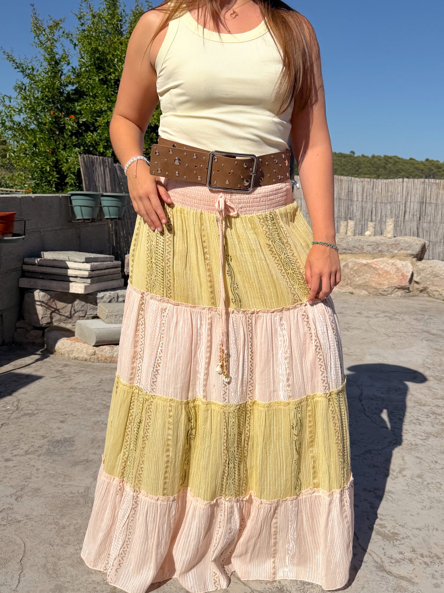 Falda Bohemia Isla