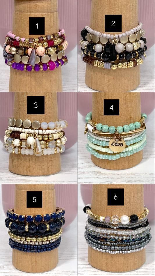 Conjunto Pulseras Boho