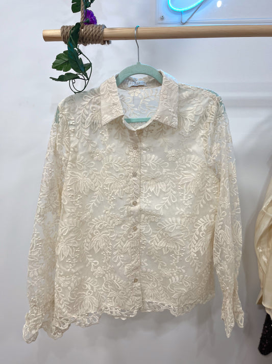 Camisa Adele Romántica