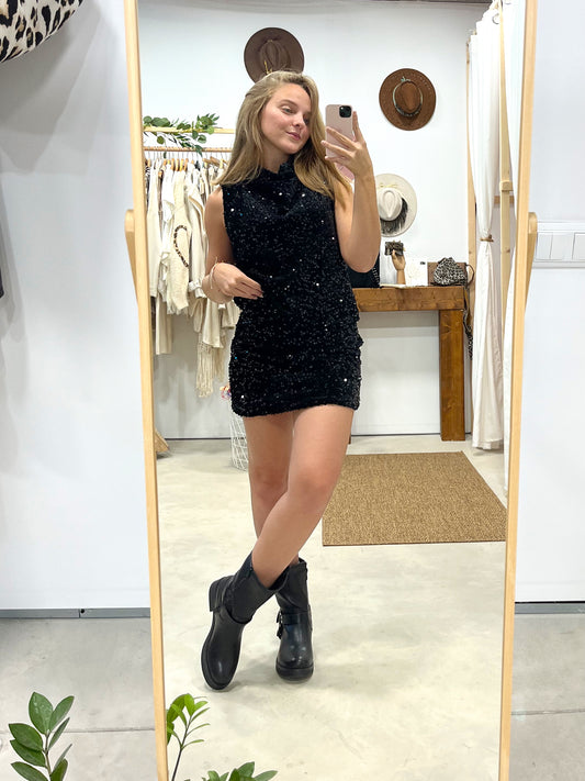 Conjunto Top y Falda Night