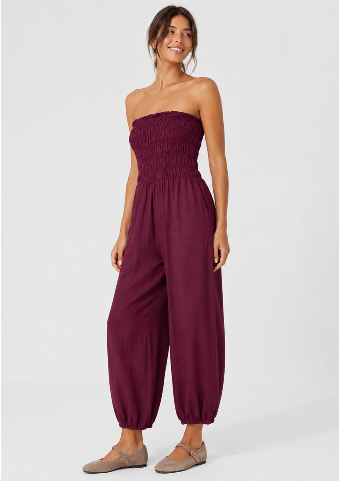 Mono Baggy Flow Burgundy