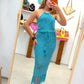 Conjunto Crochet Azulina