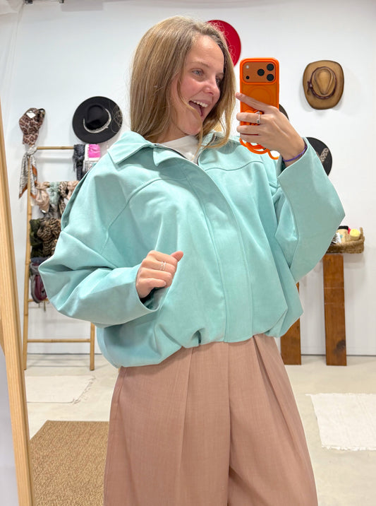 Bomber Turquesa Antelina