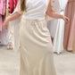 Falda Lisa Beige