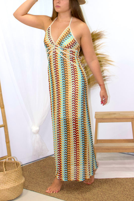 Vestido Tailandia Zig Zag
