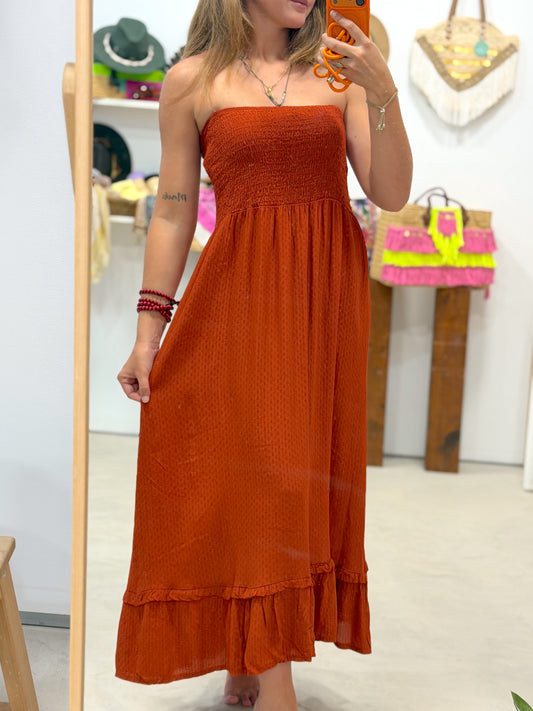 Vestido Teja