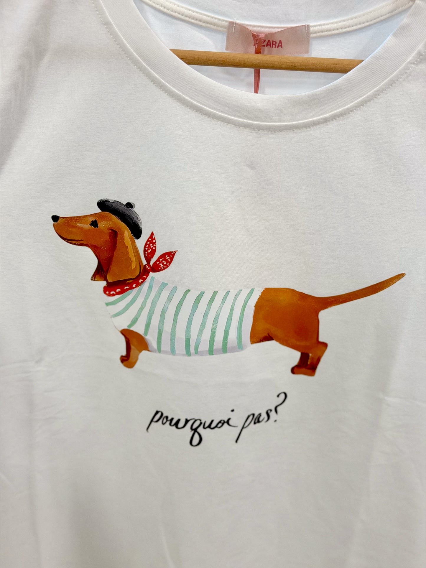 Camiseta Teckel Parisino