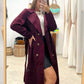 Gabardina Burgundy Antelina