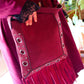 Bolso Fleco Burgundy