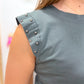 Camiseta Gris Tachuelas