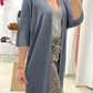 Chaqueta Hilo Gris
