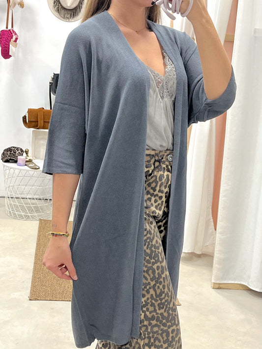 Chaqueta Hilo Gris