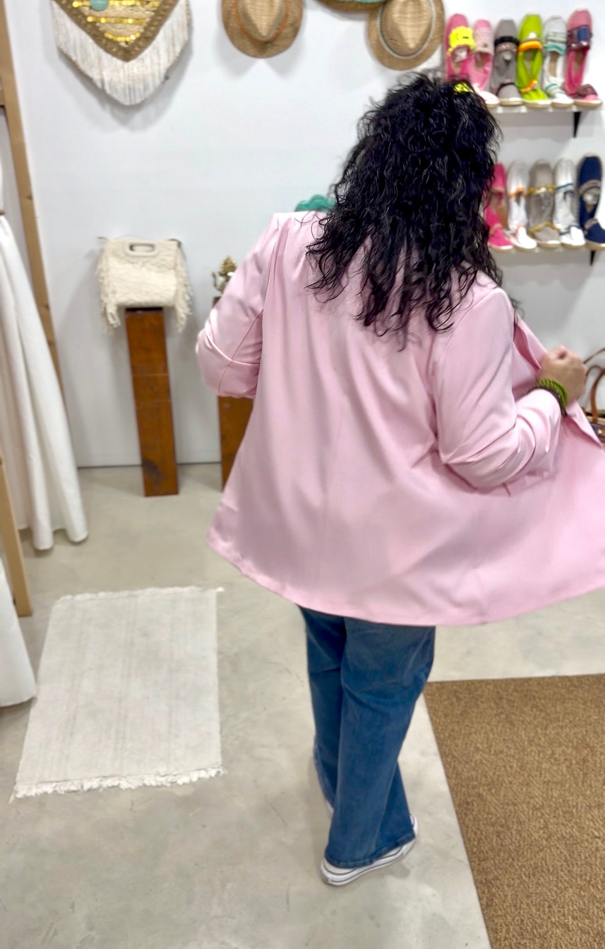 Blazer Rosa Nude