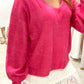 Jersey Lana Fucsia