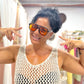 Gafas Retro Naranja