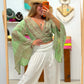 Blusa OM y Ganesha Verde
