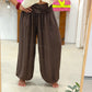 Pantalón Baggy Flow Marrón
