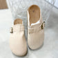 Zueco Plataforma beige