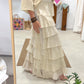 Falda Capa Bohemia Beige