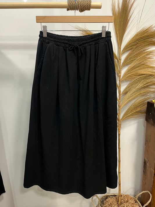 Falda Casual Black