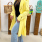 Trench Amarillo Nude