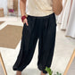 Pantalón Bombacho Satinado Black