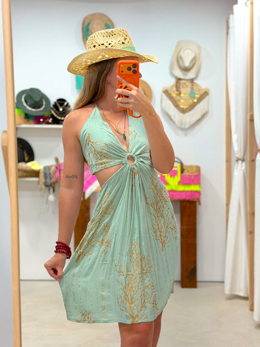 Vestido Cut Out Caribe
