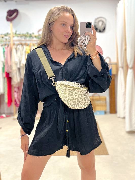 Conjunto Lino Black