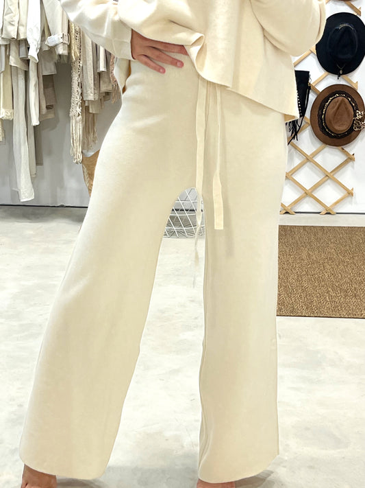 Pantalón Punto Beige